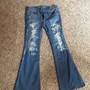 American Eagle BOHO artist jeans